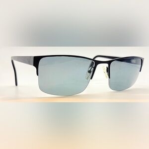 Chesterfield CH05XL Black Oval Half-Rim Sunglasses Frames Only